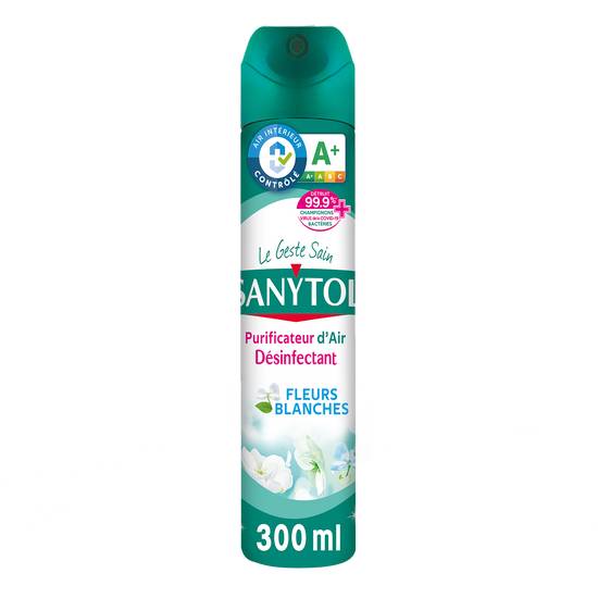 Sanytol - Désodorisant d'air desinfectant surfaces et textiles