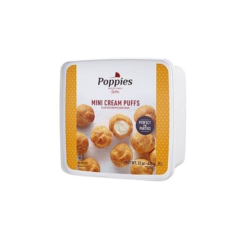 Poppies Mini Cream Puffs (1.38 lbs)