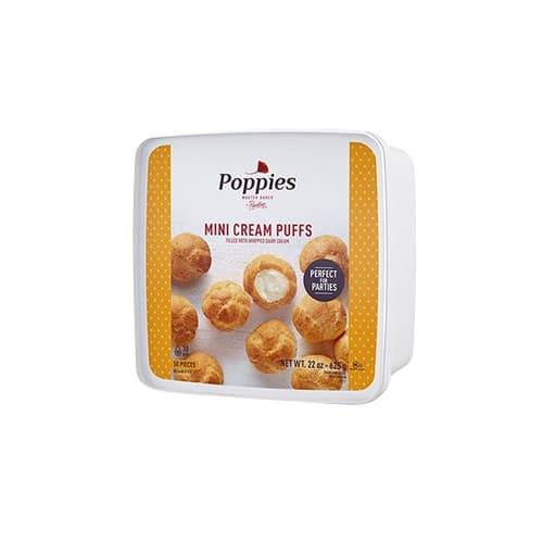 Poppies Mini Cream Puffs (50 ct)