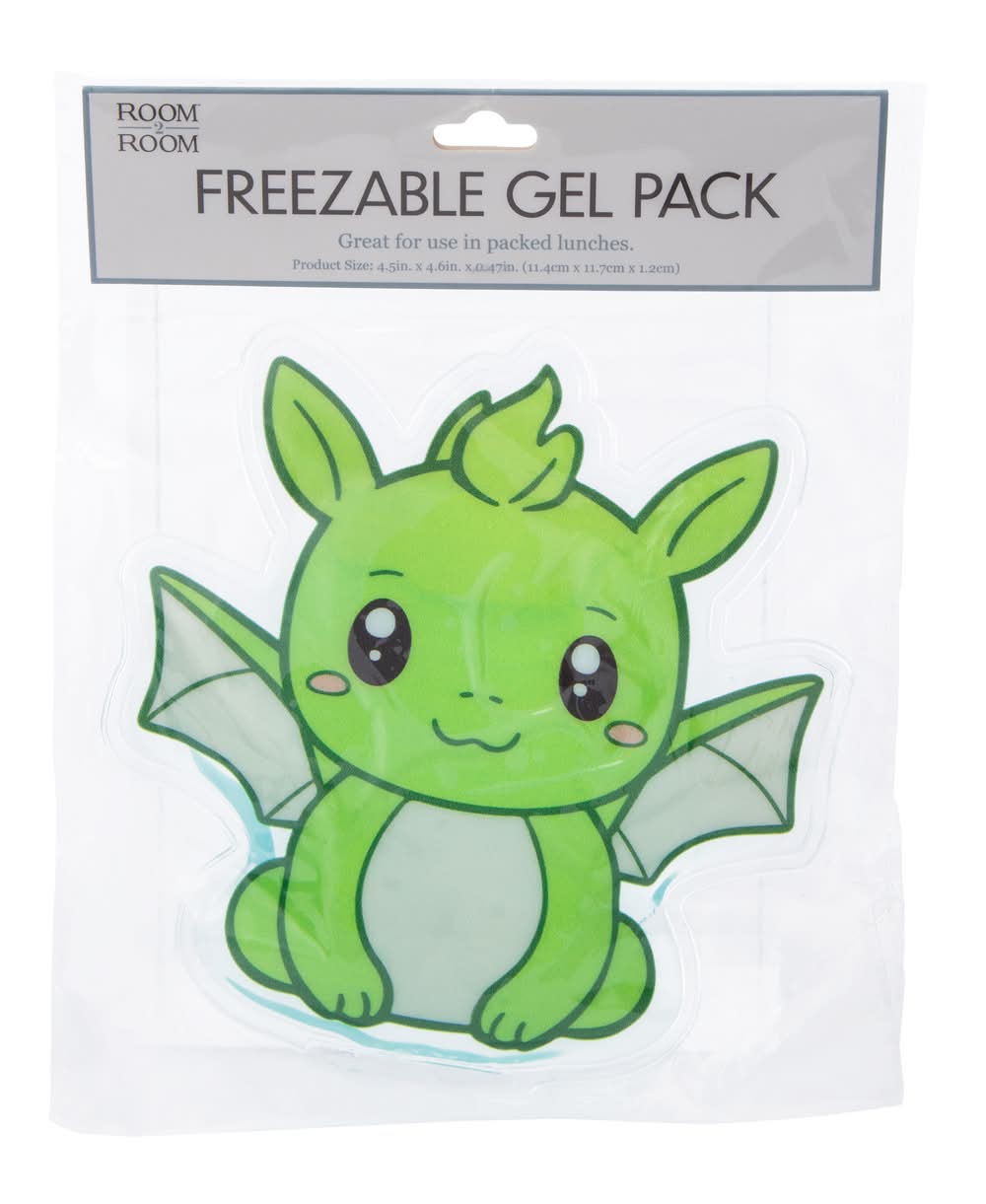 Shaped Freezable Gel Ice Pack Dragon