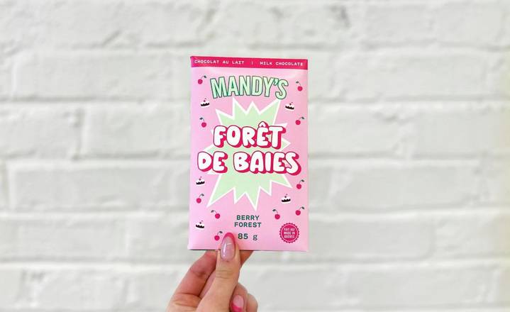 CHOCOLAT MANDY'S - FORET DE BAIES // MANDY'S CHOCOLATE - BERRY FOREST