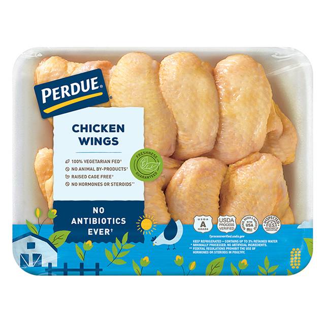 Abf Fresh All Natural Chicken Wings (1 lb)