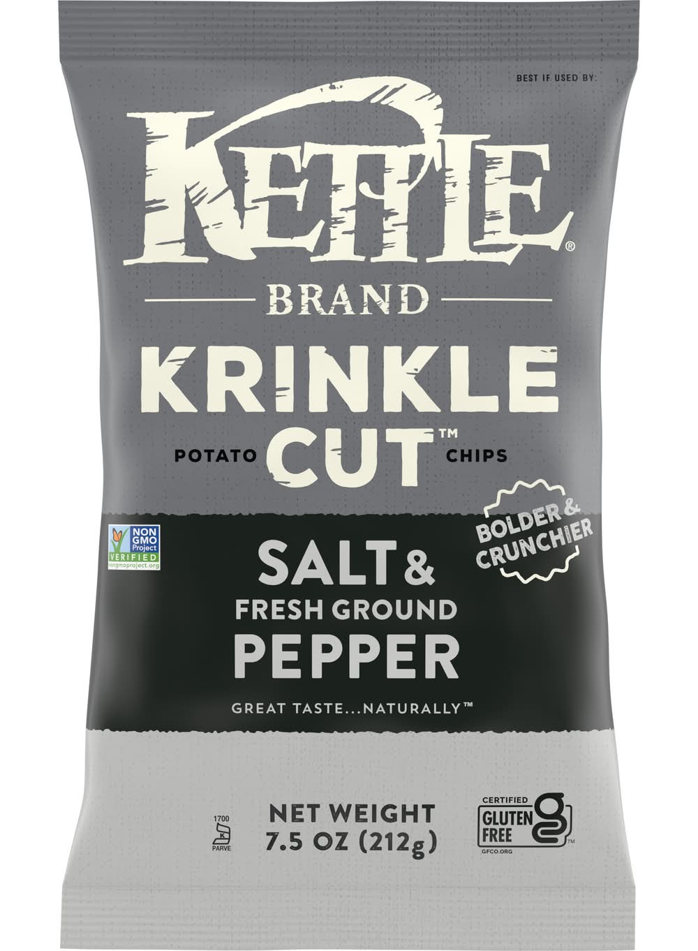 Kettle Brand Salt & Pepper Potato Chips (7.5 oz)
