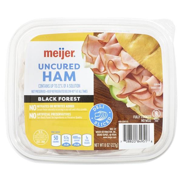 Meijer Black Forest Ham Lunchmeat (8 oz)