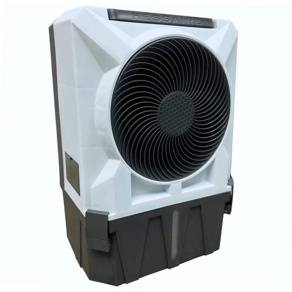 Hessaire 900 Cfm 2-Speed Portable Evaporative Cooler For 350 Sq. Ft. In Gray