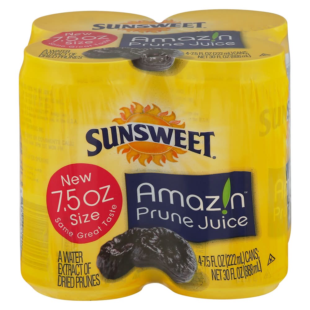 Sunsweet Juice, Prune (7.5 fl oz, 4 ct)