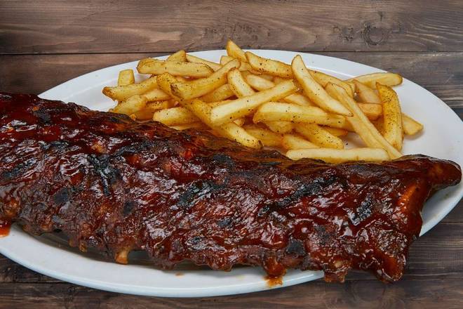 MONDAY and TUESDAY SPECIAL- BARBEQUE BABY BACK RIBS- FULL RACK