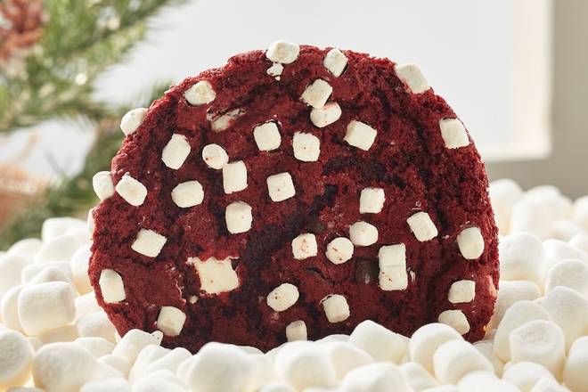 Red Velvet Hot Cocoa Cookie