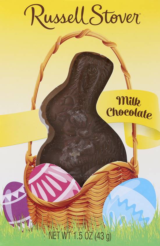 Russell Stover Solid Milk Chocolate Bunny