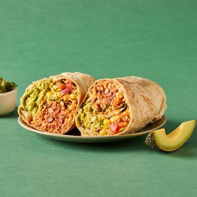 Zam's Signature Vegan Burrito