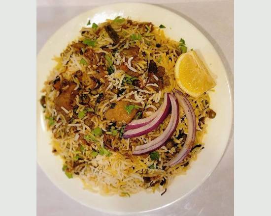 Vegetable Dam Biryani -- HBH special