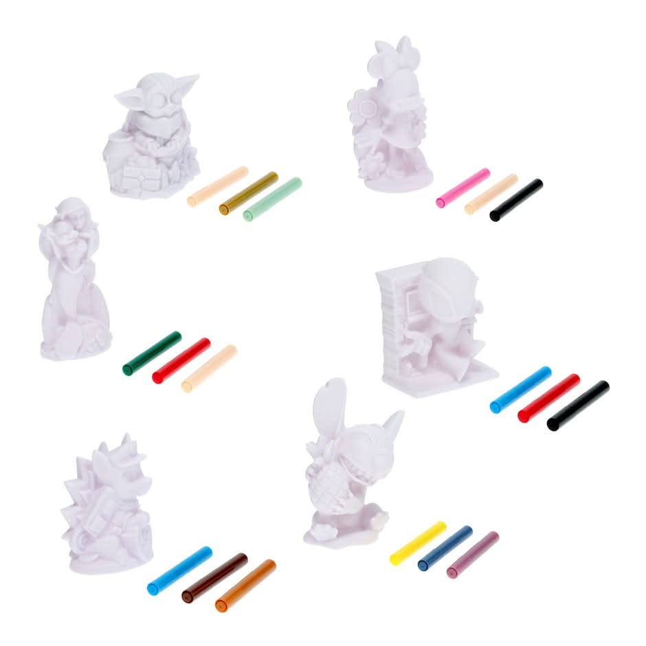 Tara Toy Star Wars the Mandalorian Grogu Design a Vinyl Figure Set