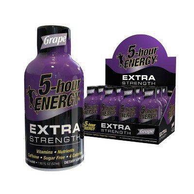 5-Hour Energy · Grape Flavor Extra Strength Energy Drink Mix (1.9 fl oz)