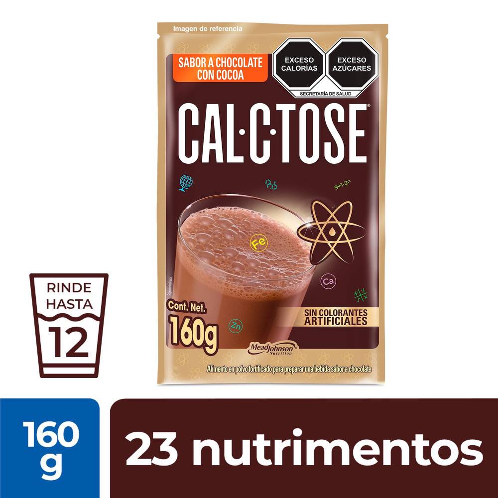 Cal C Tose · Saborizante de leche en polvo sabor chocolate (160 g)