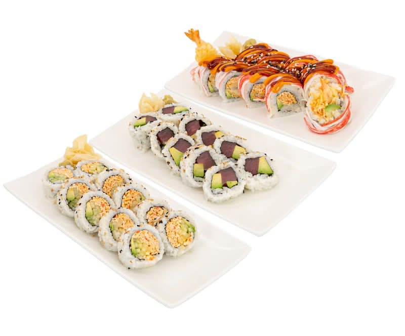 2 Classic Rolls, 1 Specialty Roll