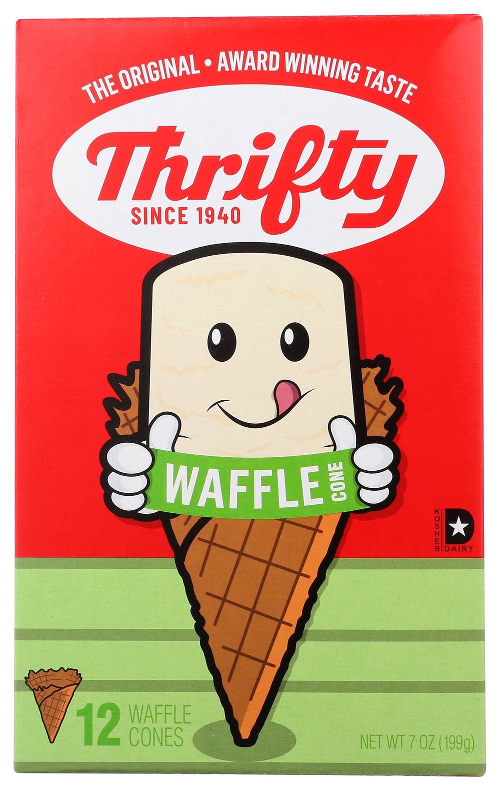 Thrifty Waffle Ice Cream Cones (7 oz, 12 ct)