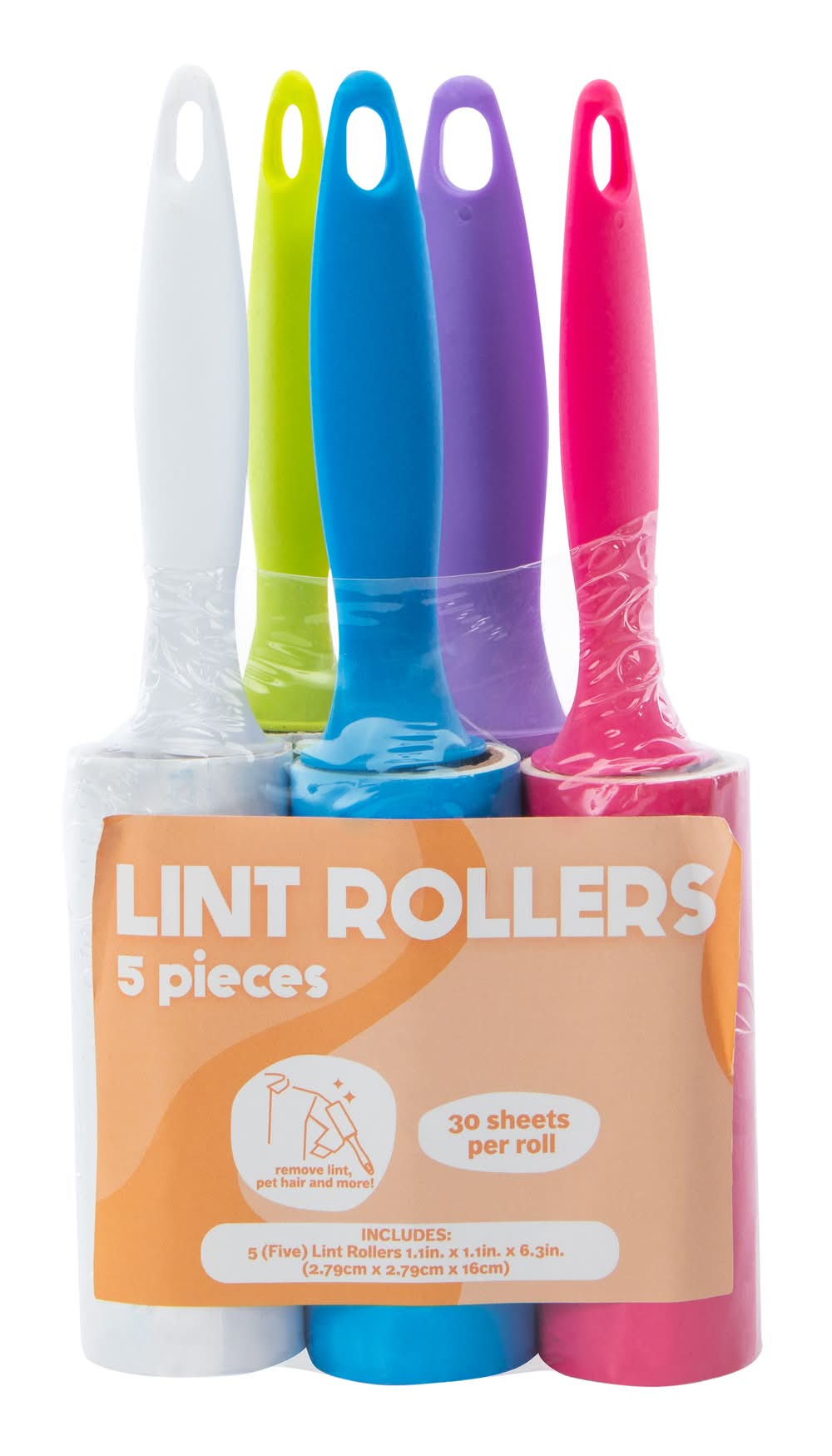 Lint Rollers, Assorted (5 ct)
