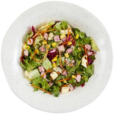 Salade jambon emmental crudités CARREFOUR BON APPETIT - la barquette de 250g