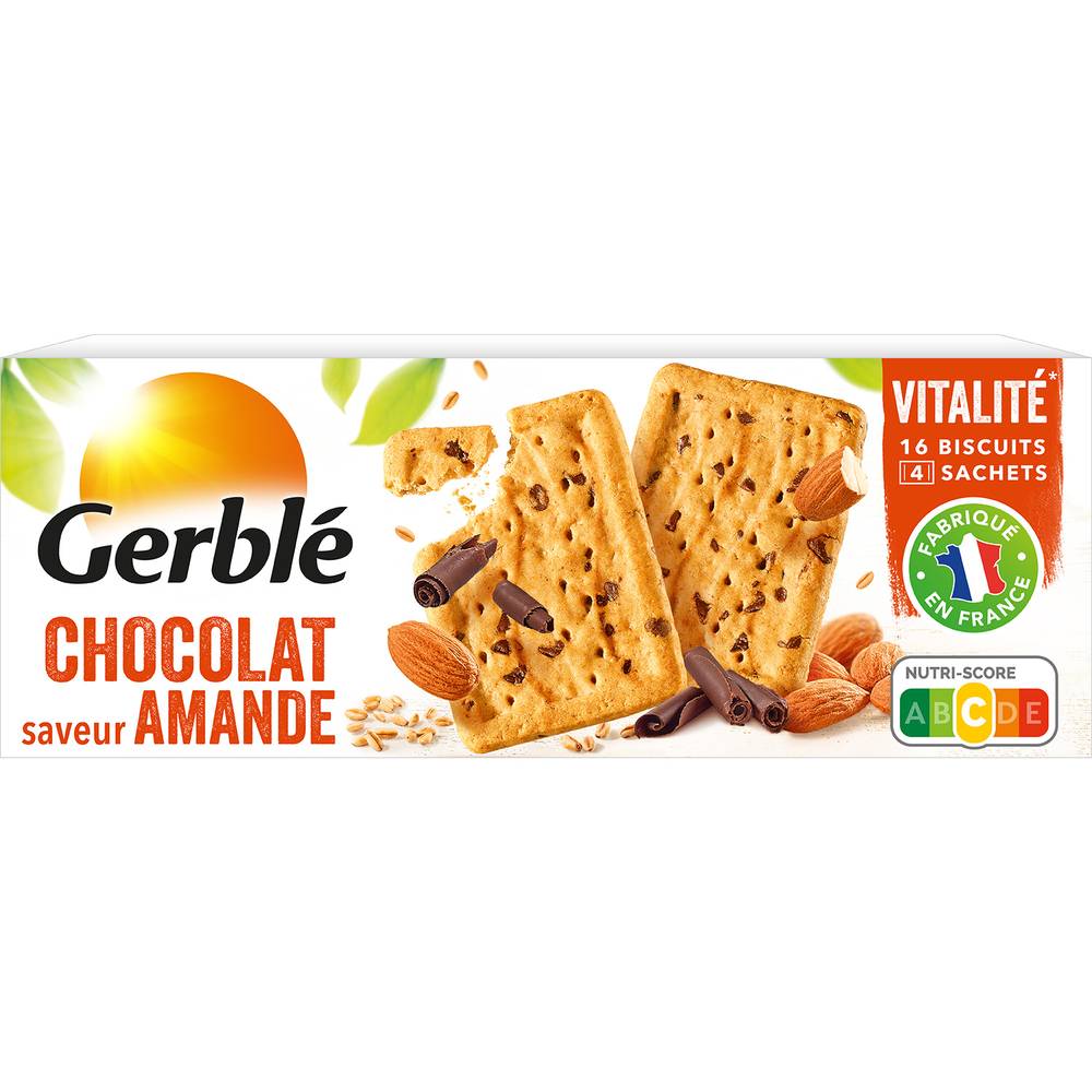 Gerble - Biscuits chocolat amande (200g)