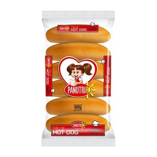 Panutrir pão de hot dog gourmet (400g)