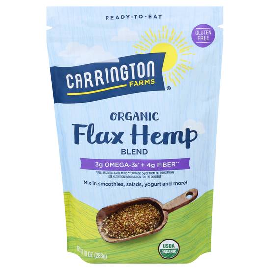 Carrington Farms Organic Flax Hemp Blend Gluten Free (10 oz)