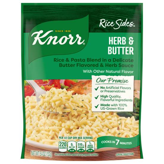 Knorr Rice Sides Herb & Butter Rice & Pasta Blend