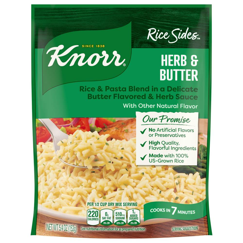 Knorr Rice Sides Herb & Butter Rice & Pasta Blend (5.4 oz)