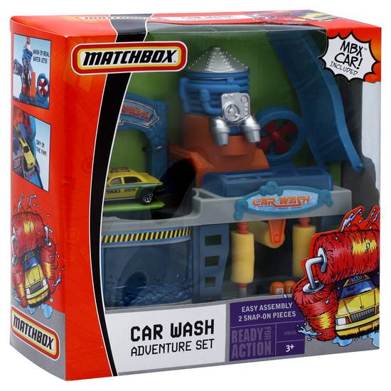 Matchbox car wash hotsell adventure set