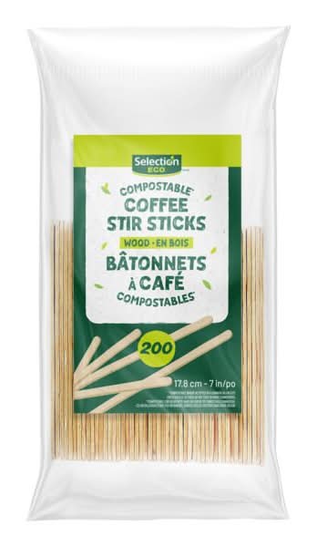 Selection Eco Wooden Coffee Stick (200 un)