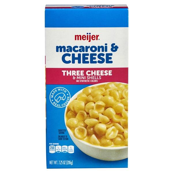 Meijer Three Cheese Macaroni and Cheese (7.3 oz)