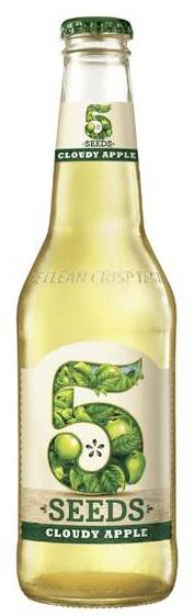 5 Seeds Cloudy Apple Cider 345mL – 6 Pack