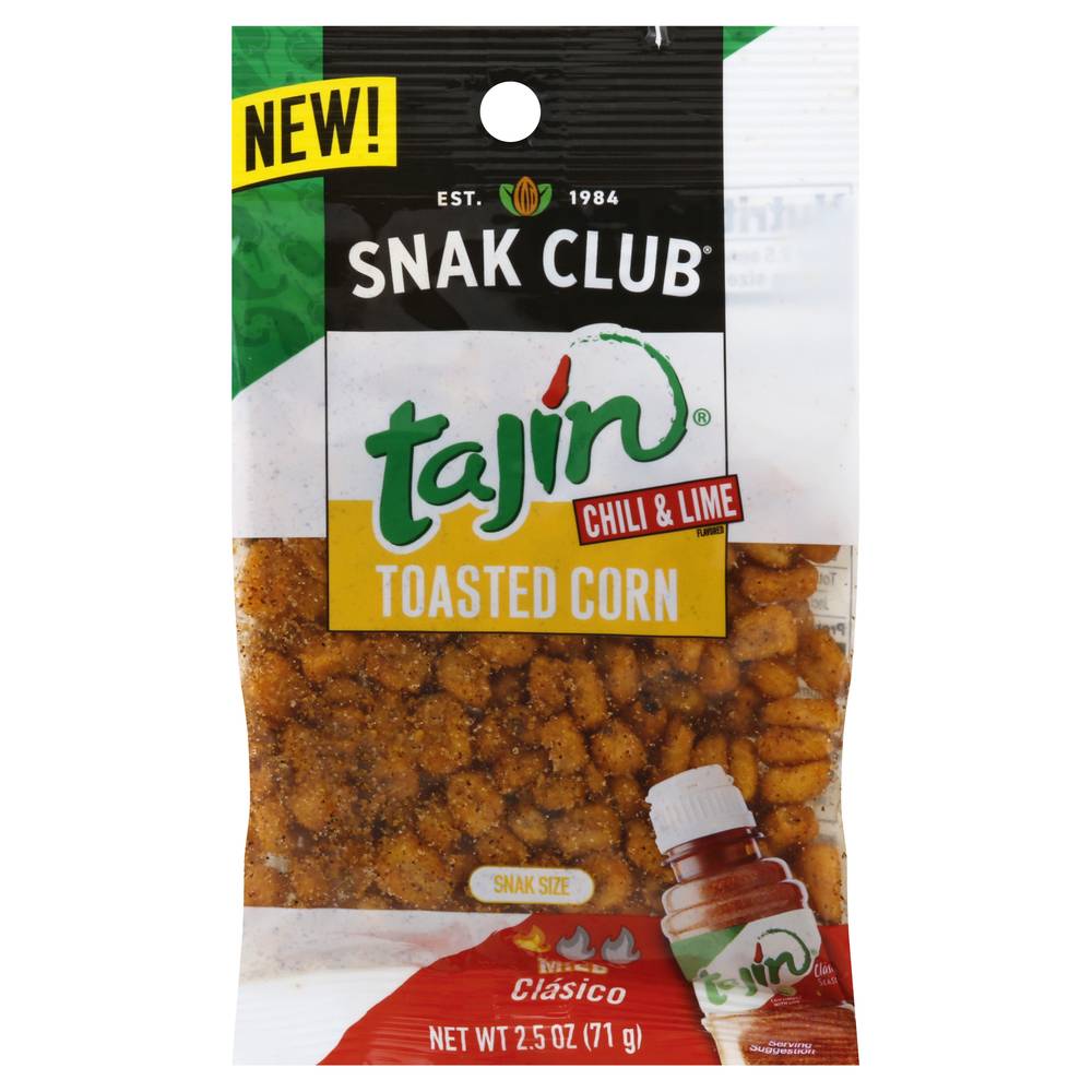 Snak Club Tajin Chili & Lime Toasted Corn (2.5 oz)