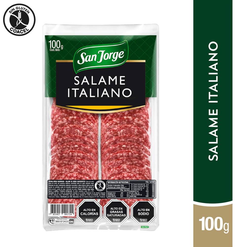 San jorge salame italiano (100 g)