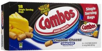 Combos - Cheddar Cheese Crackers - 18 ct (12X18|12 Units per Case)