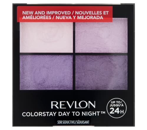 Revlon 530 Seductive, Colorstay 16 Hour Eye Shadow Quad (4.8g)