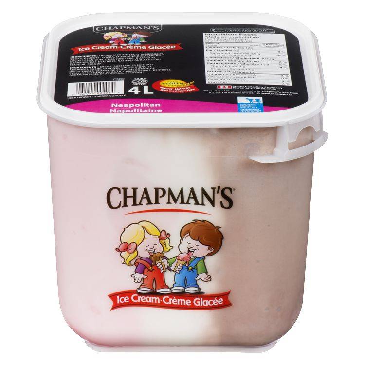 Chapman's Original Neapolitan Ice Cream (4 L)