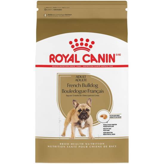 Royal Canin Breed Health Nutrition French Bulldog Adult Dry Dog Food (96 oz)