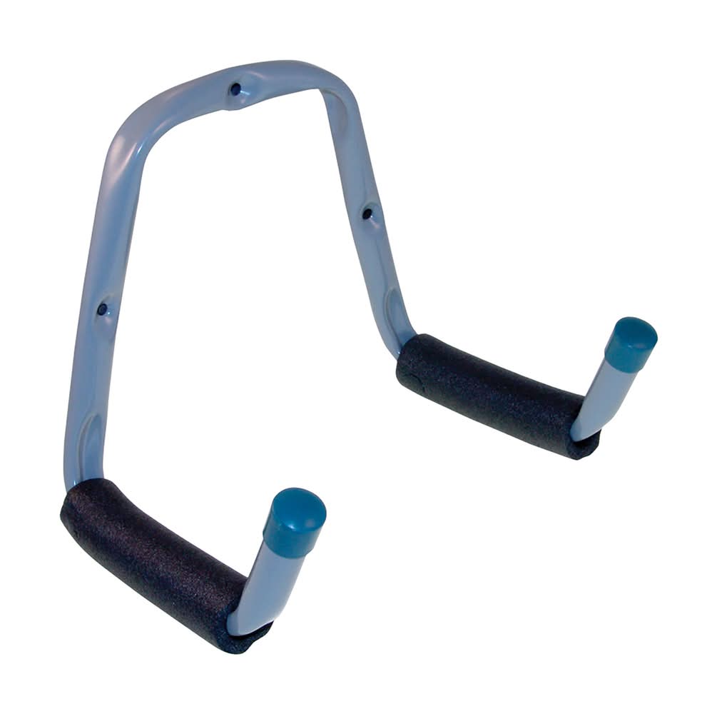 Crawford 9.75 In. L Powder Coated Gray Steel Double Arm Ladder Hook 75 Lb. Cap. 1 Pk