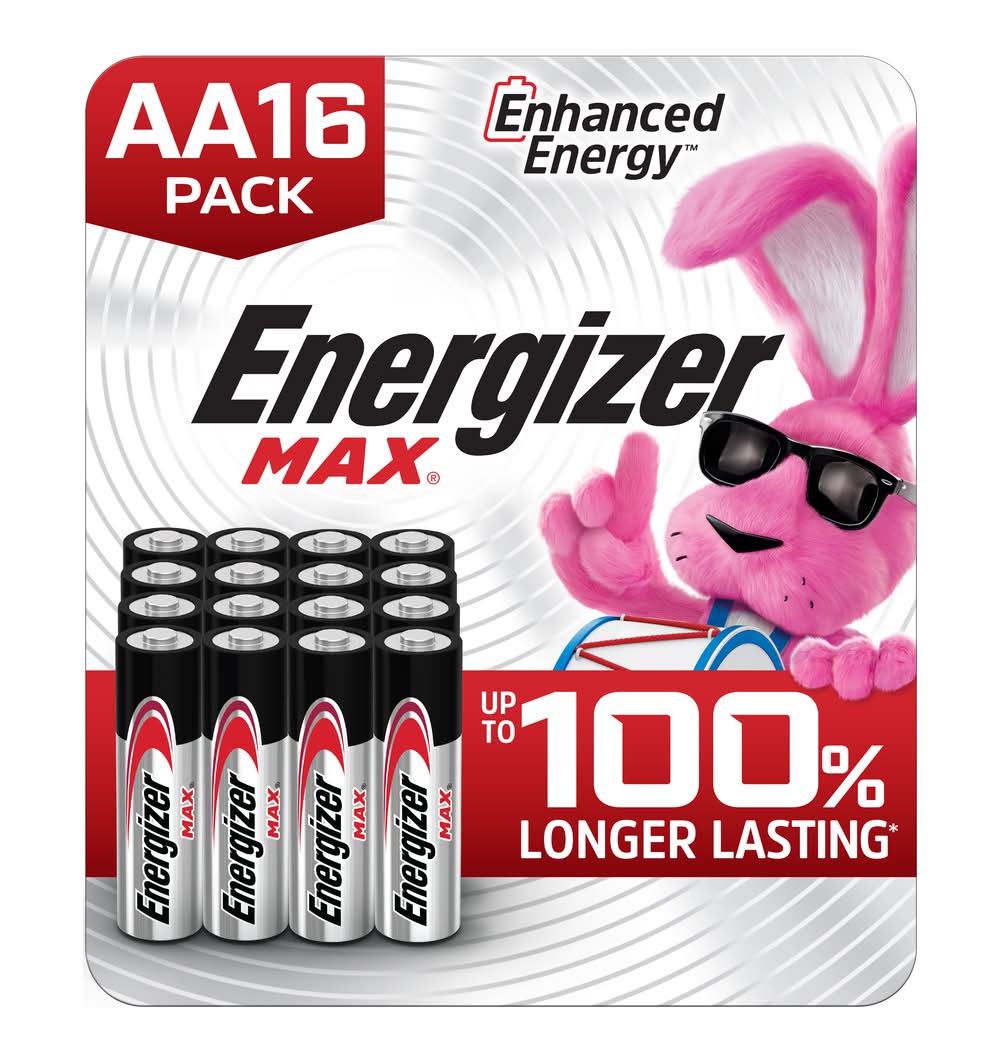 Energizer Max Aa Batteries (16 ct)