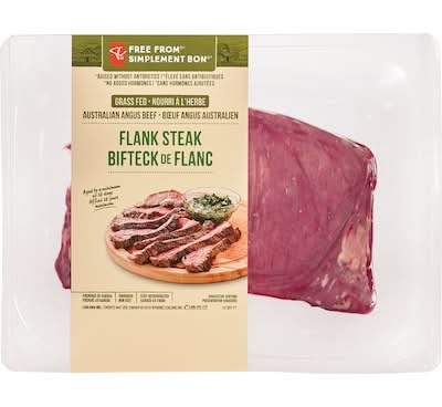 President's Choice Simplement Bon Bifteck De Flanc / Free From Flank Steak