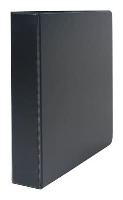 Pen+Gear Vinyl Non-View Binder, Black