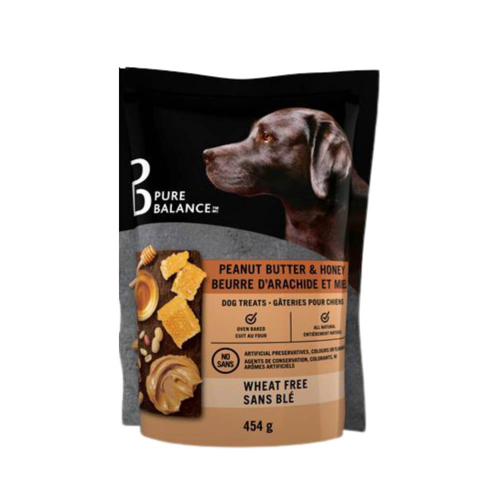 Pure Balance Peanut Butter & Honey Dog Treats (454 g)