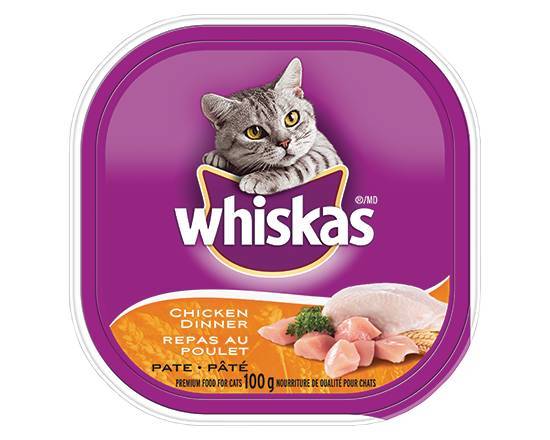 WHISKAS CTF PATE CHICKEN 100 GR