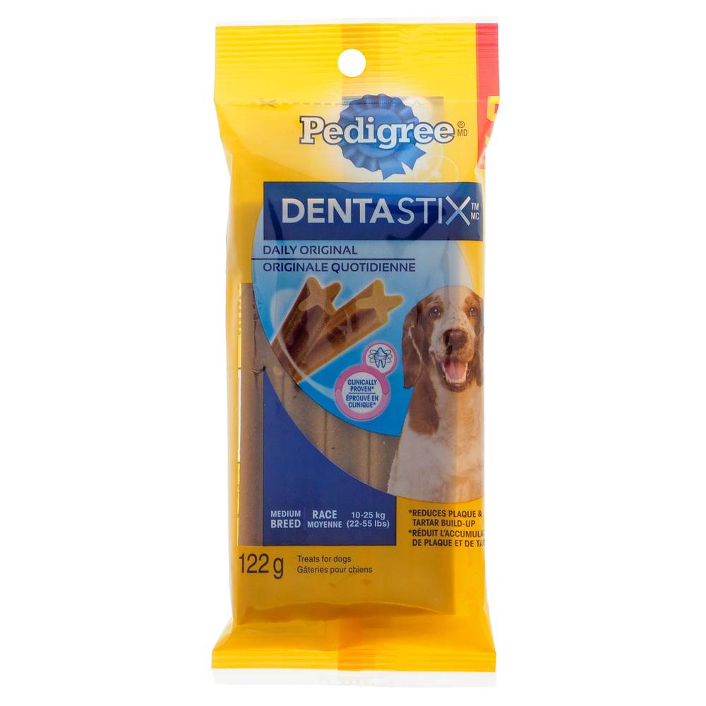 Pedigree dentastix bâtonnets hygiène bucco dentaire pour chien