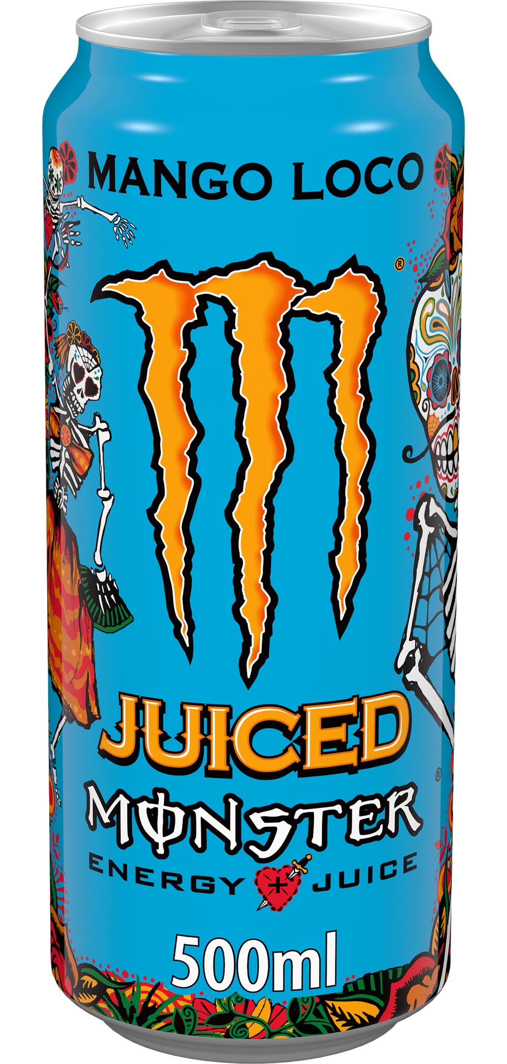 Monster Energy - Juiced boisson énergisante, mangue loco (500ml)