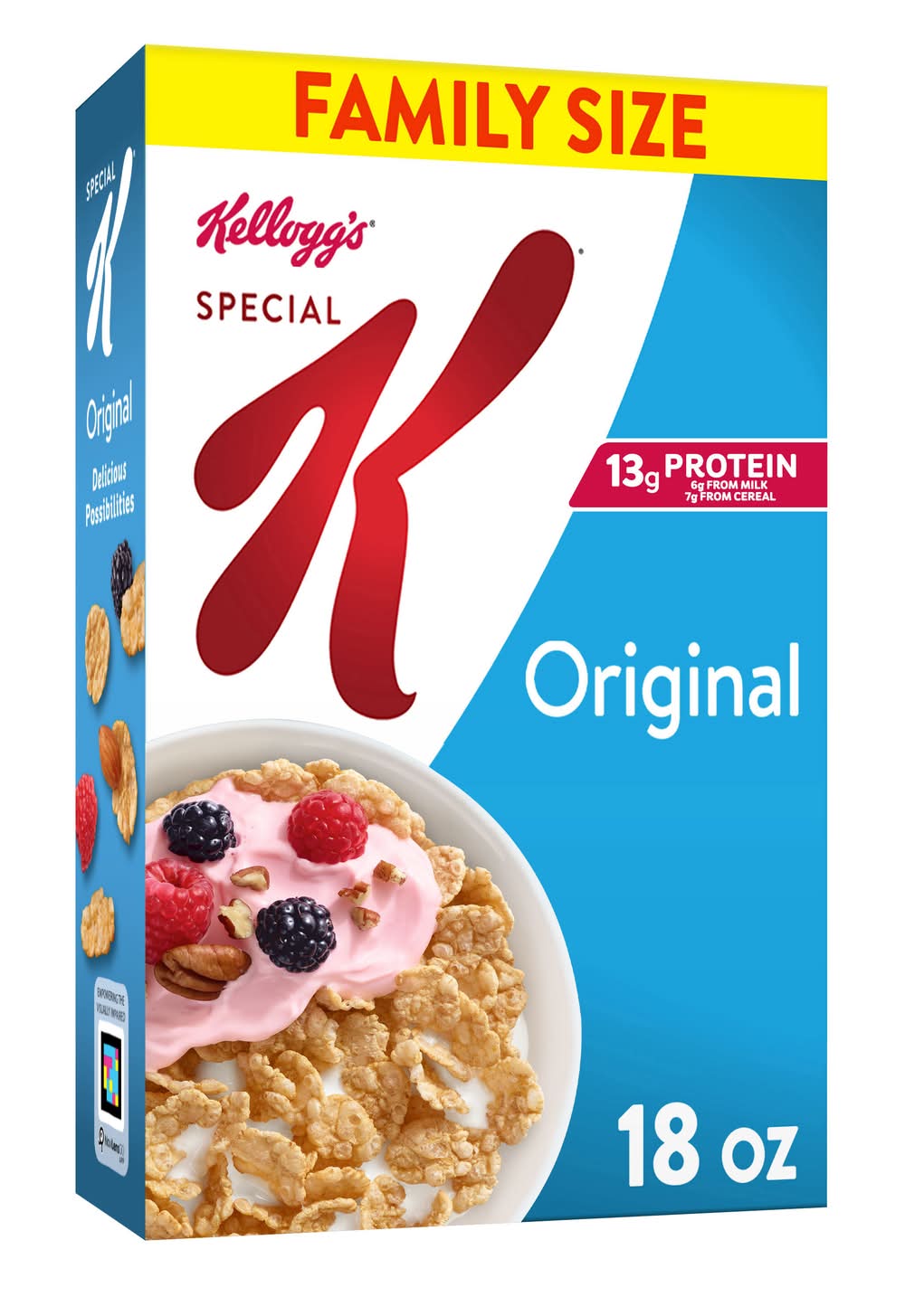 Special K Original Toasted Rice Cereal (18 oz)