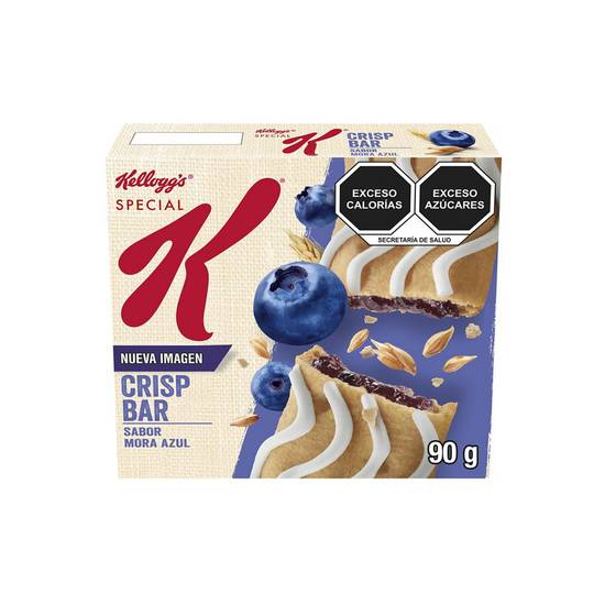 Special k barras crisp sabor mora azul (caja 90 g)