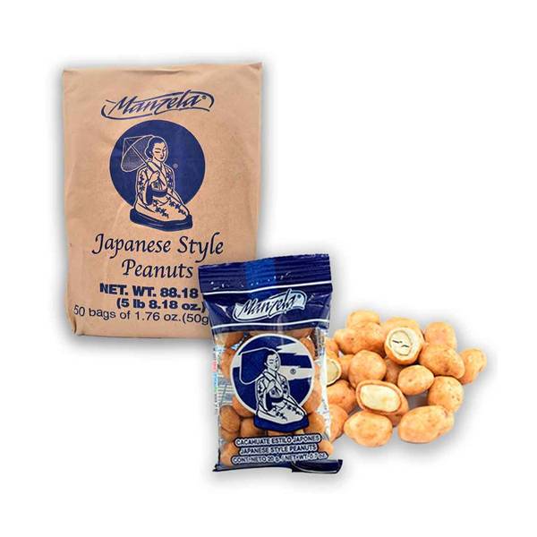 Manzela Japanese Style Peanuts (1.98 lbs)