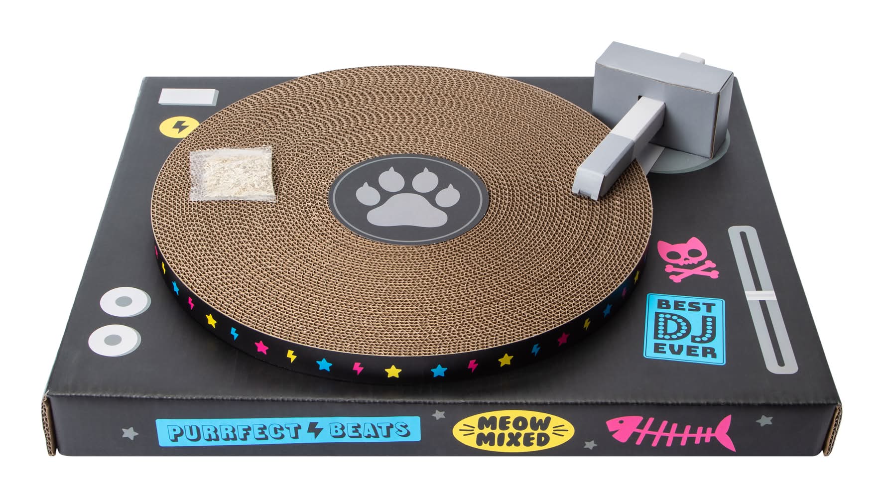 DJ Turntable Cat Scratcher DJ Turntable