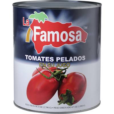 LA FAMOSA Tomates Pelados 1 Kilo
